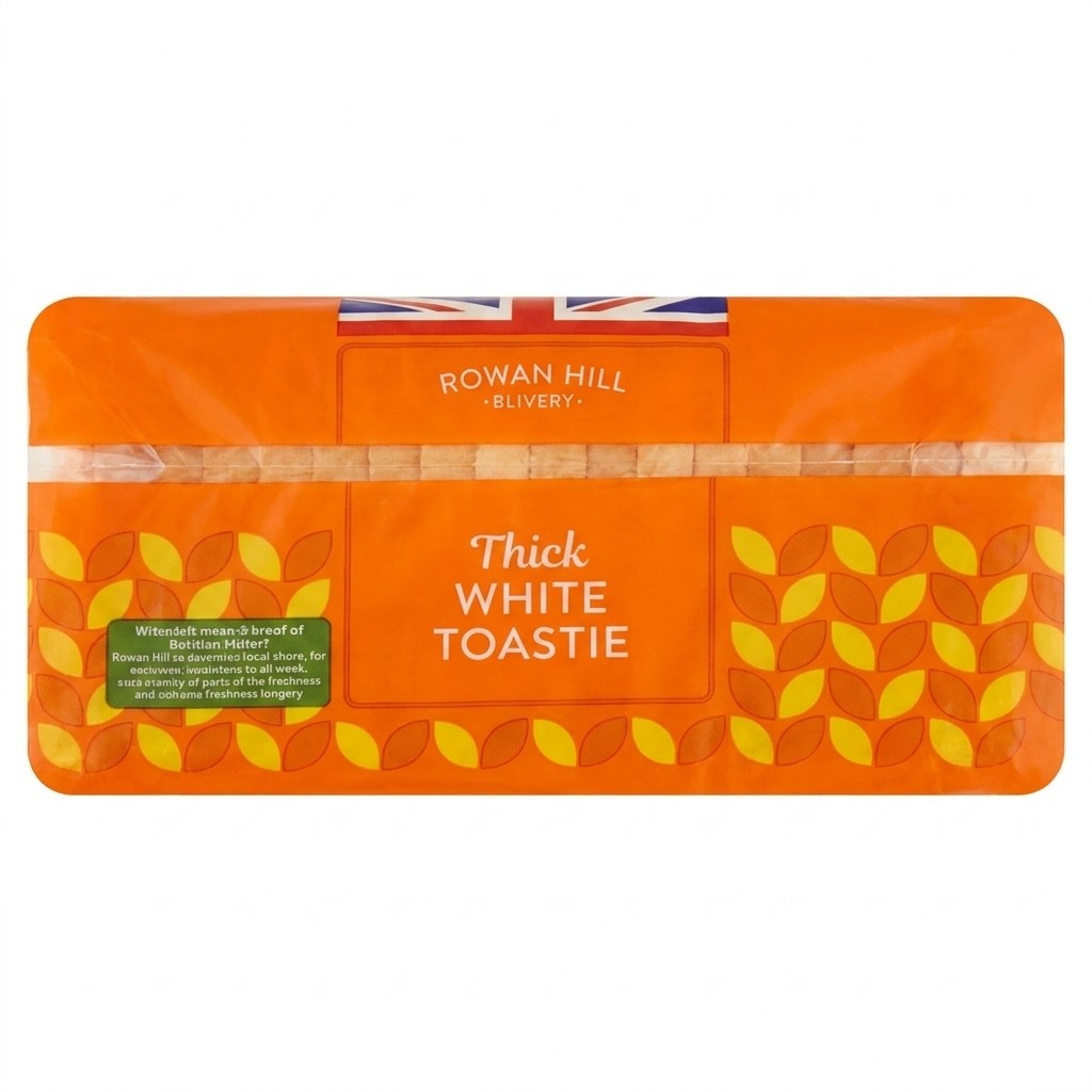 Rowan Hill Bakery Thick Sliced White Bread 800g