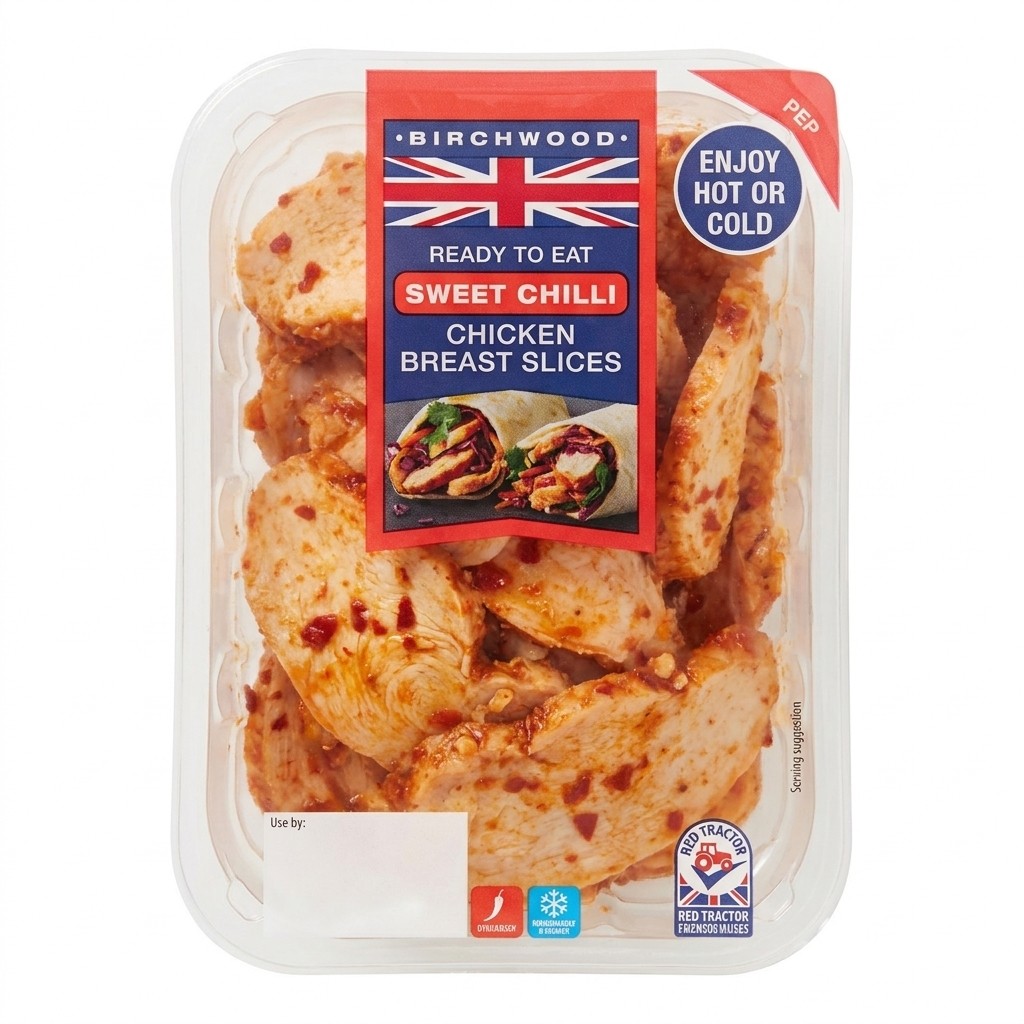 Birchwood Sweet Chilli Chicken Breast Slices 180g