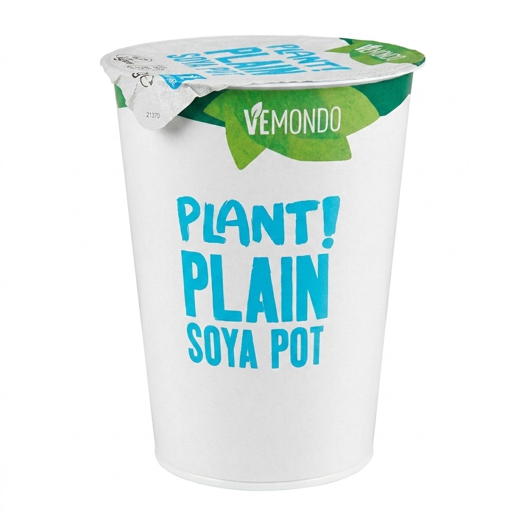Vemondo Plant! Plain Soya Pot 500g