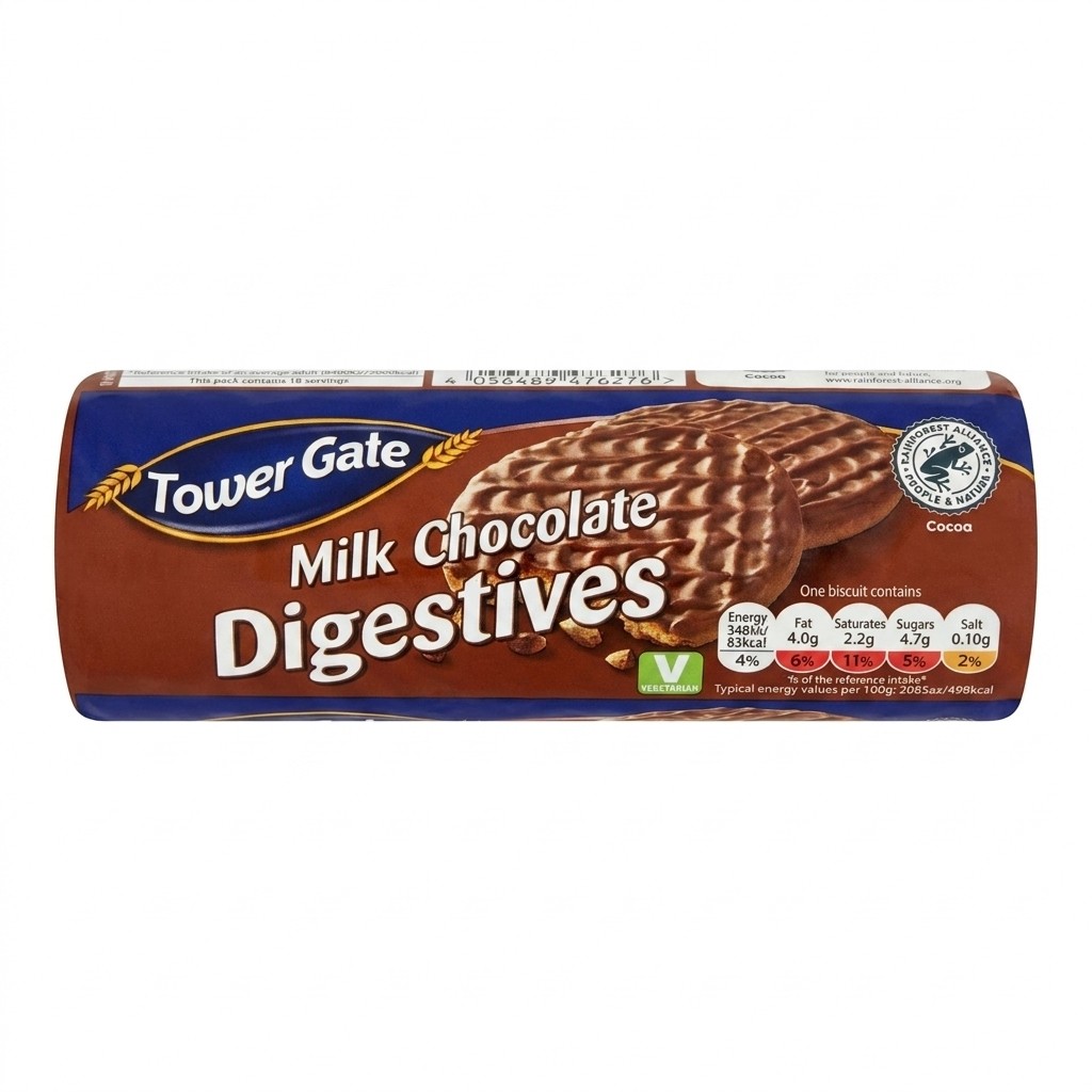 Tower Gate Milk Chocolate Digestives 300g