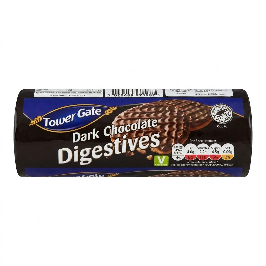 Tower Gate Dark Chocolate Digestives 300g
