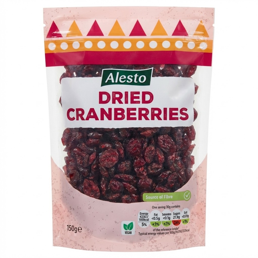 Alesto Dried Cranberries 150g