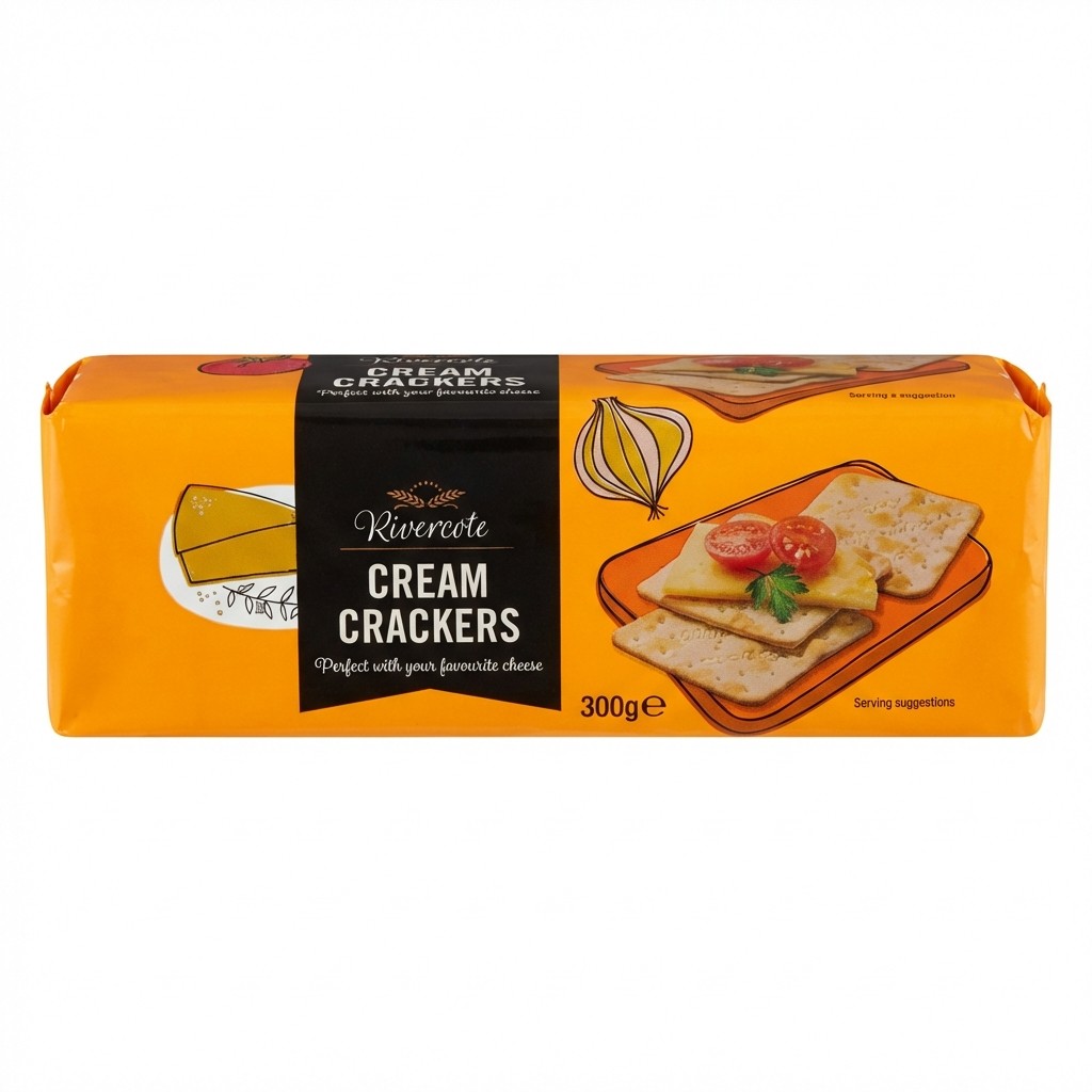 Rivercote Cream Crackers 300g