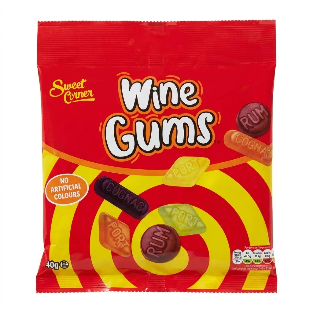 Sweet Corner Wine Gums 250g