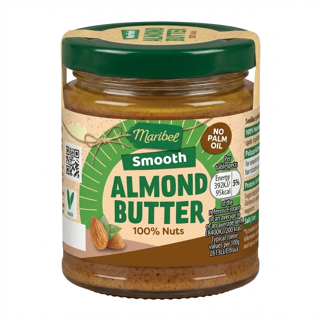 Maribel Smooth Almond Butter 170g