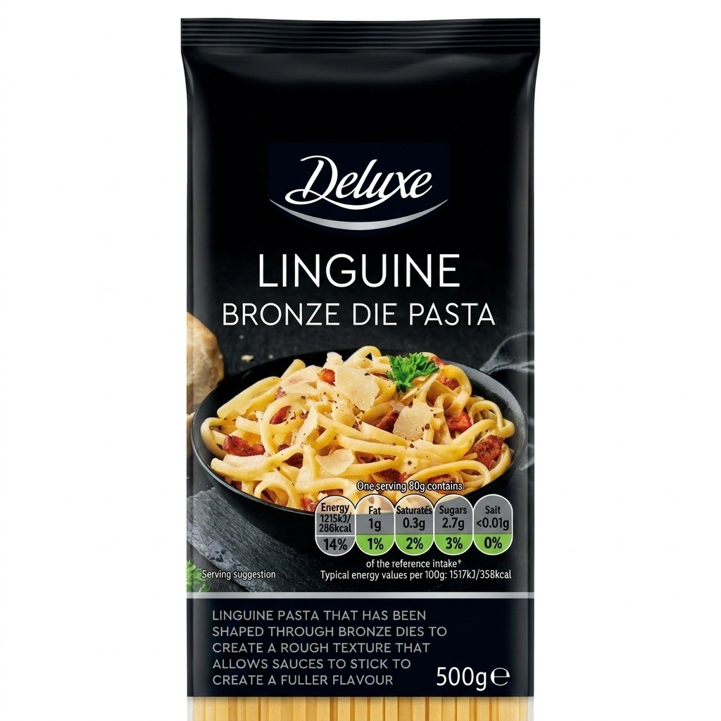 Deluxe Linguine Bronze Die Pasta 500g