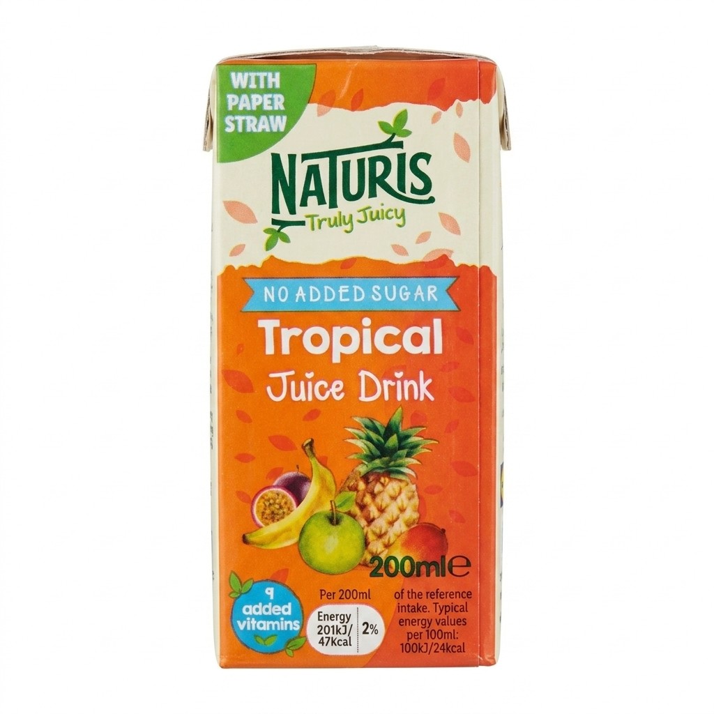 Naturis Tropical Juice Drink 6x200ml