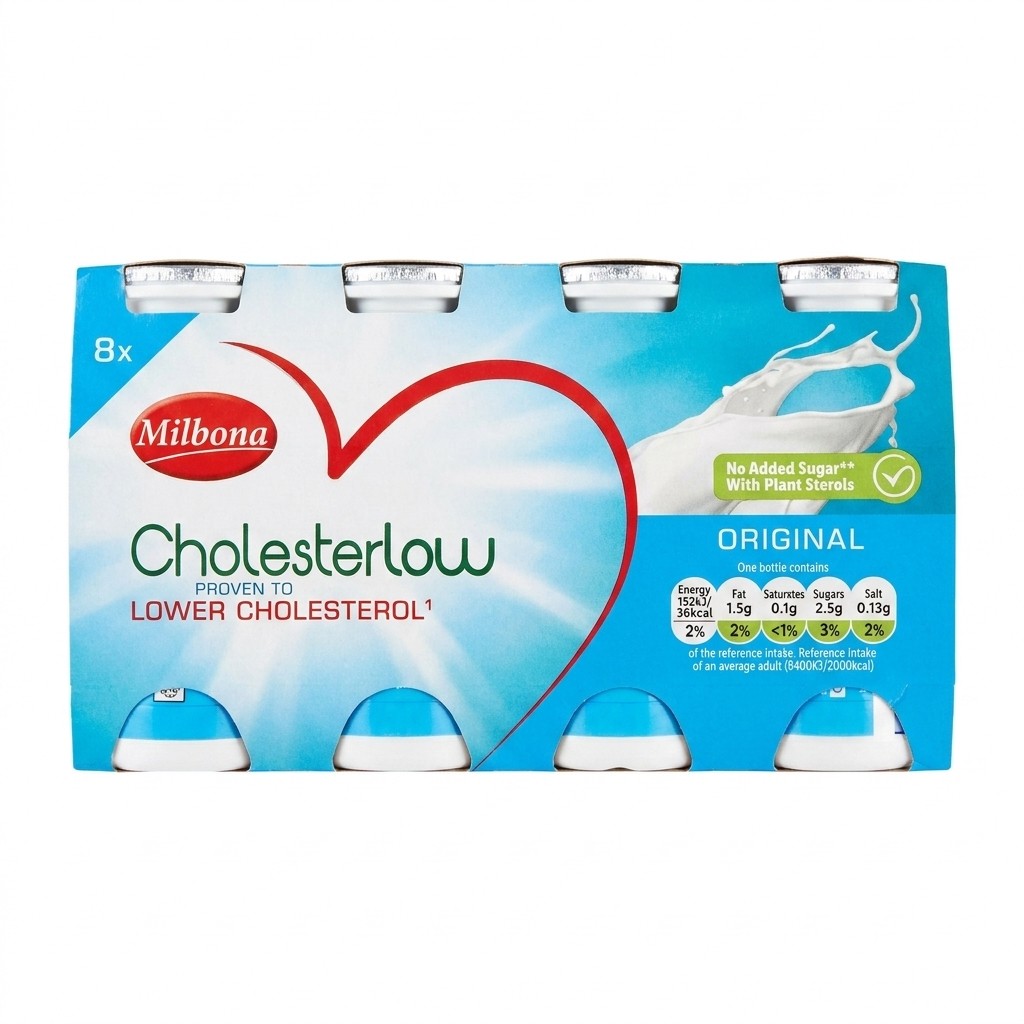 Milbona Cholesterlow Original 8x100g