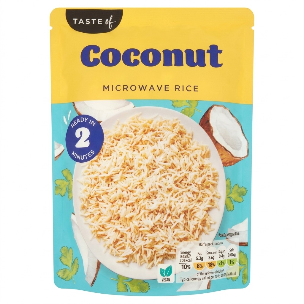 Taste of Coconut Microwave Rice 250g