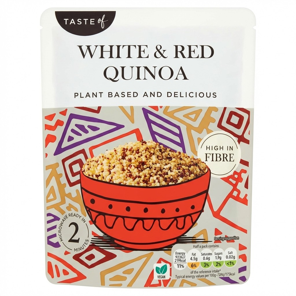 Taste of White & Red Quinoa 250g