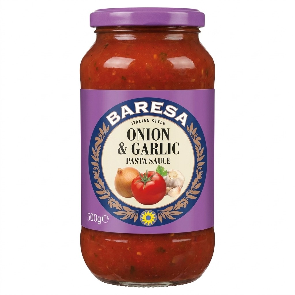 Baresa Onion & Garlic Pasta Sauce 500g