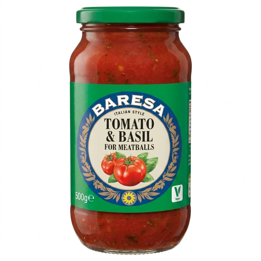 Baresa Tomato & Basil for Meatballs 500g