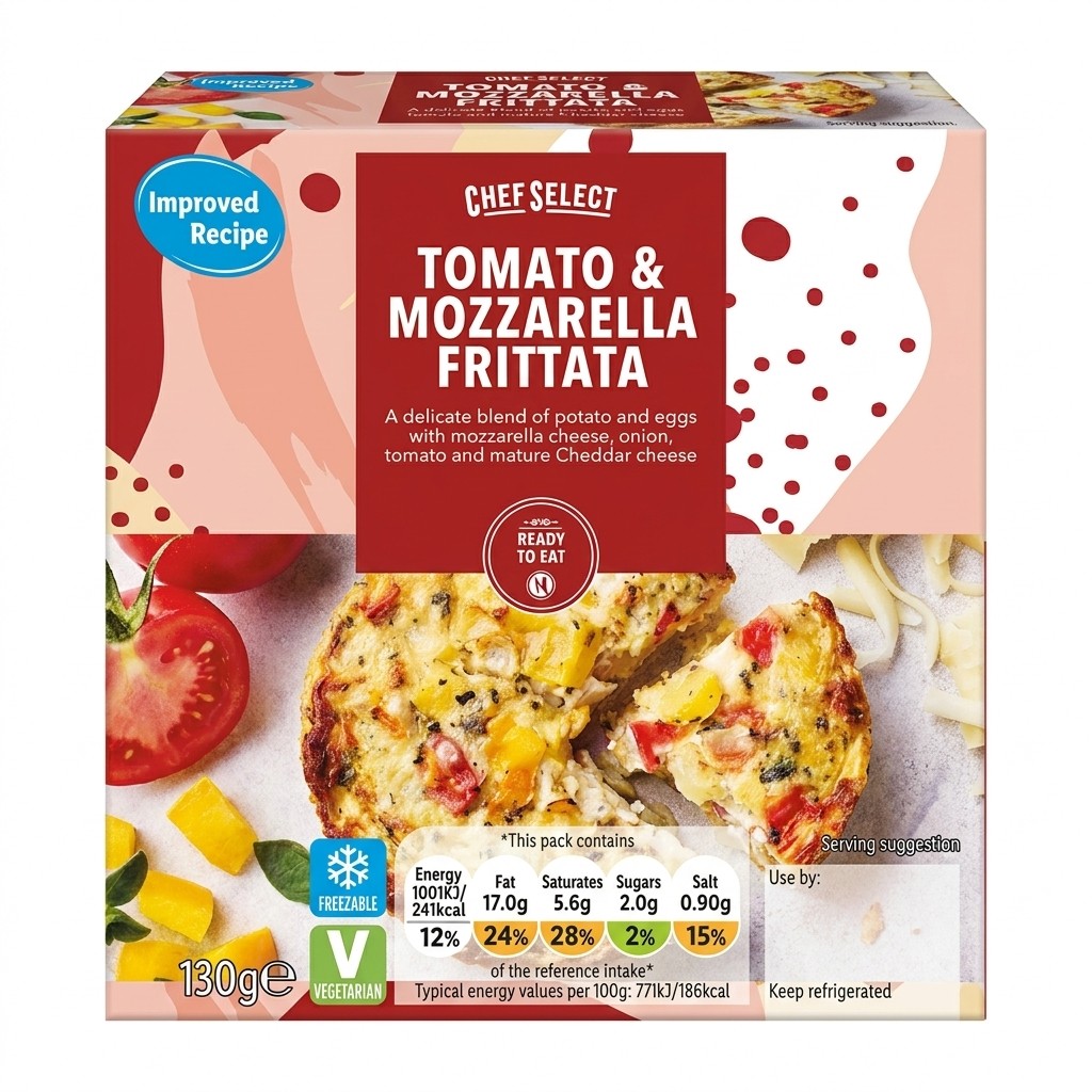 Chef Select Tomato & Mozzarella Frittata 130g