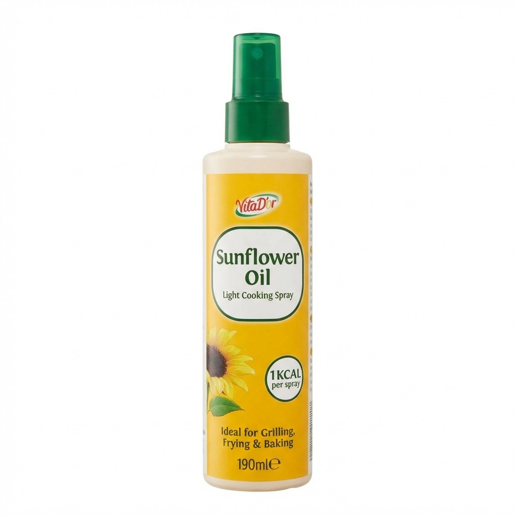 Vita D'or Sunflower Oil Light Cooking Spray 190ml