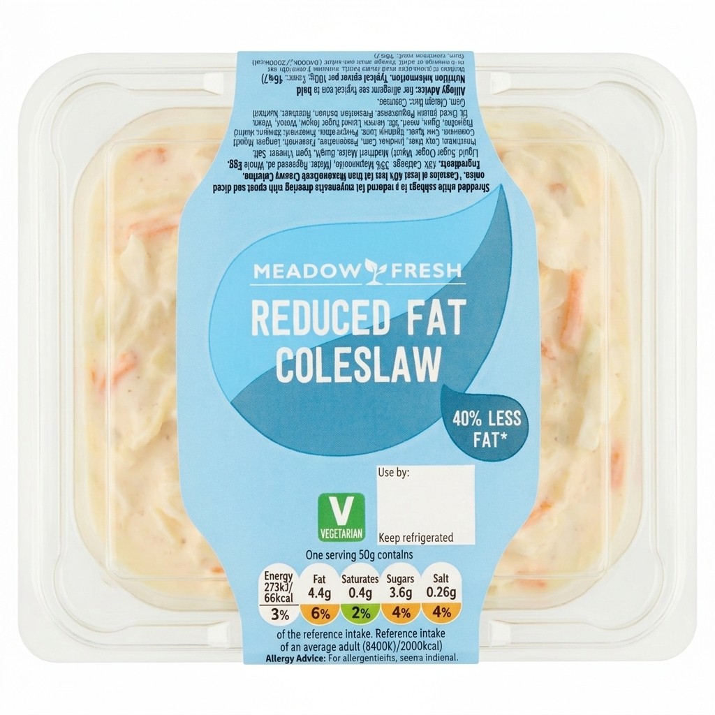 Meadow Fresh Reduced Fat Coleslaw 300g