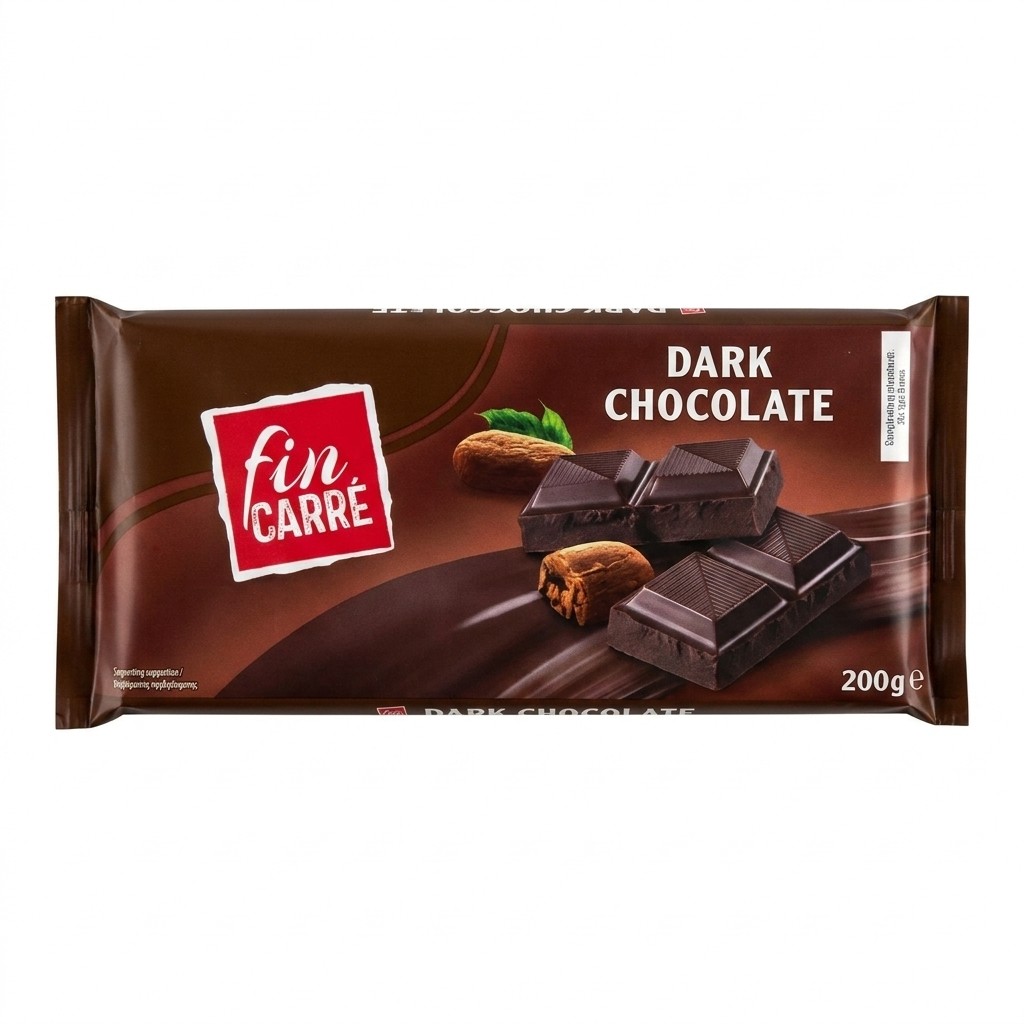 Fin Carré Dark Chocolate 200g