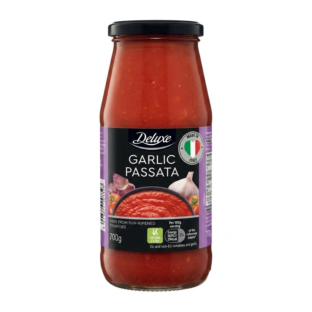 Deluxe Garlic Passata 700g