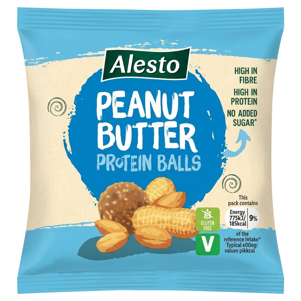 Alesto Peanut Butter Protein Balls 45g