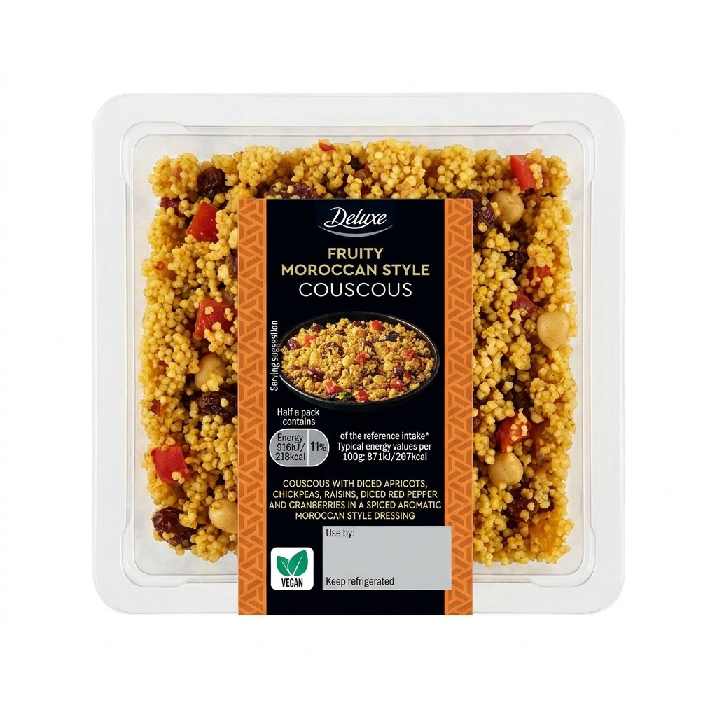 Deluxe Fruity Moroccan Style Couscous 210g