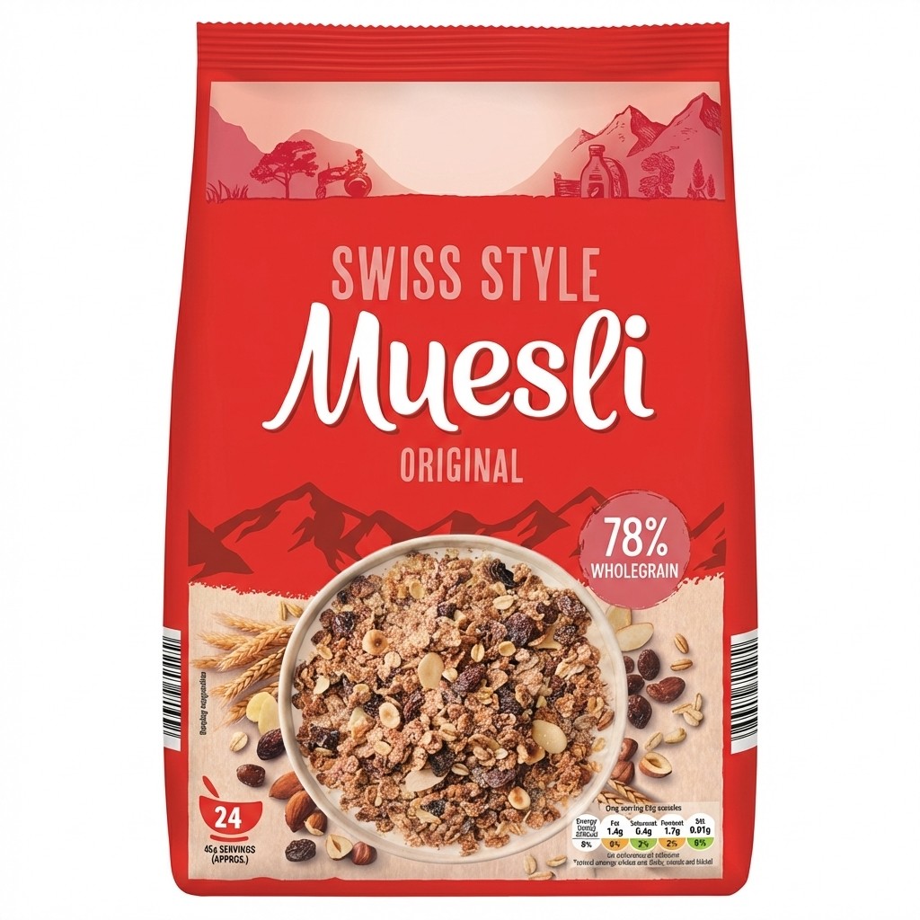 Crownfield Swiss Style Muesli Original 1.1kg