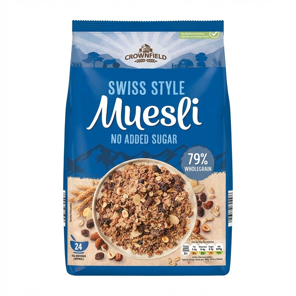 Crownfield Swiss Style Muesli 1.1kg