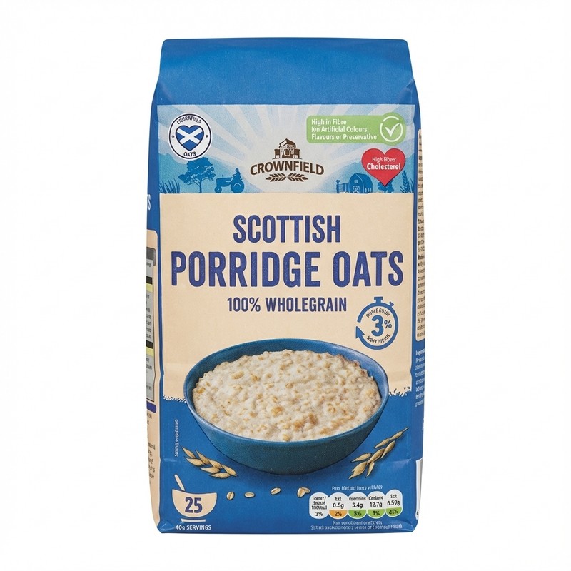 Crownfield Scottish Porridge Oats 1kg