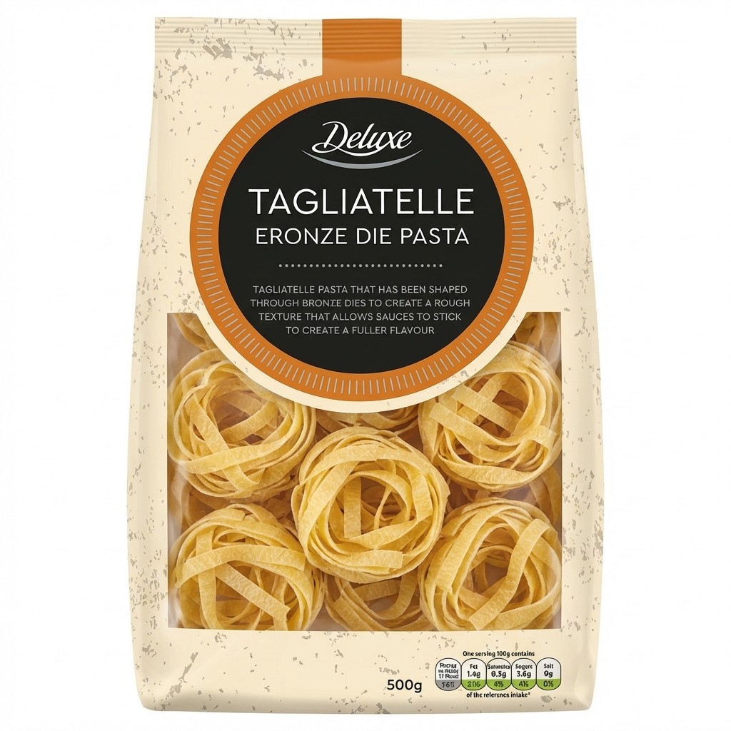Deluxe Tagliatelle Bronze Die Pasta 500g