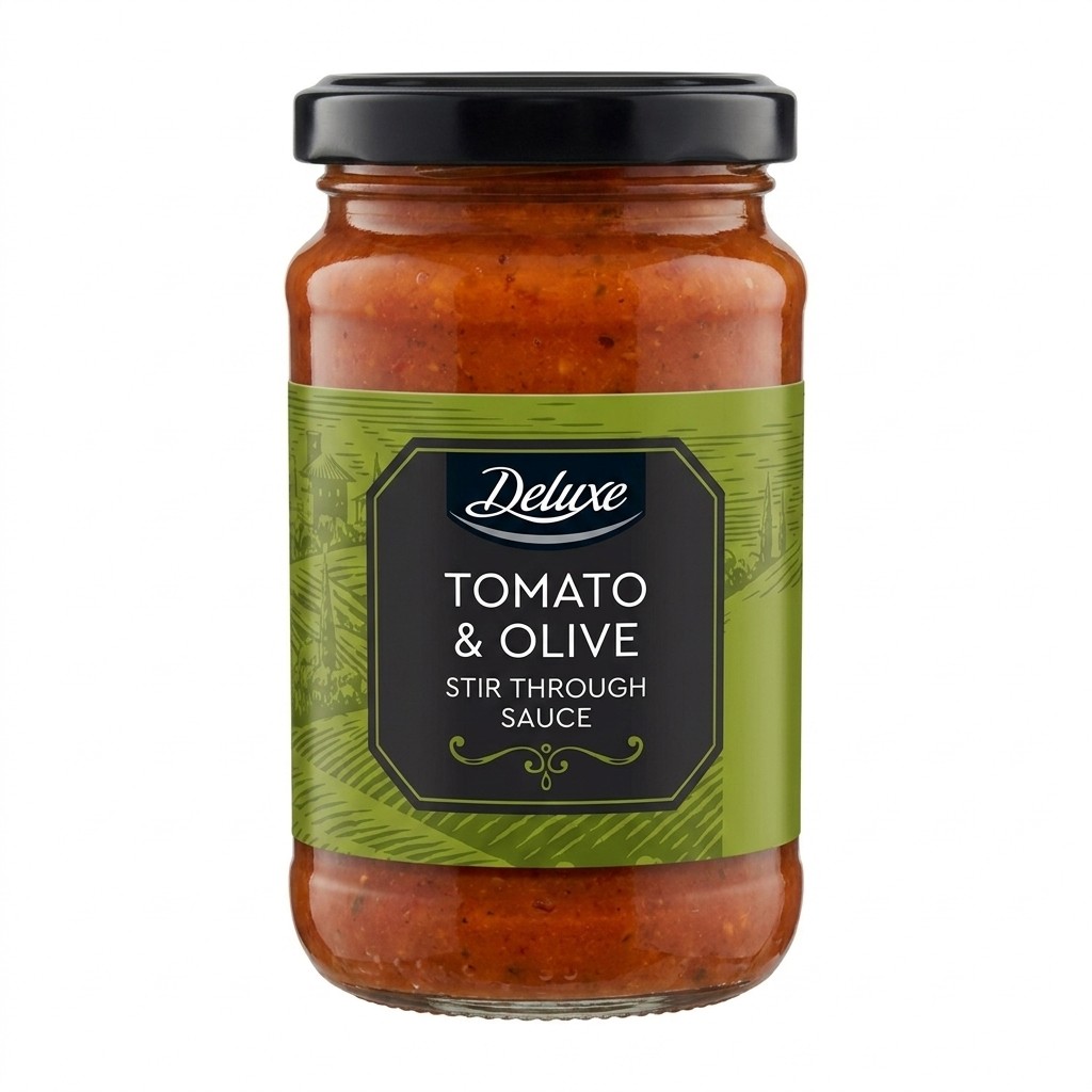 Deluxe Tomato & Olive Stir Through Sauce 190g