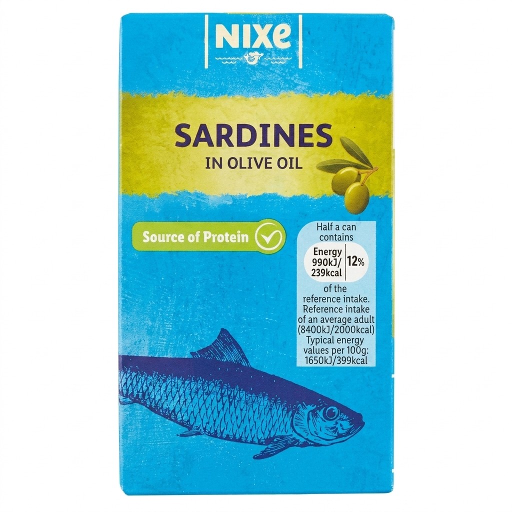 Nixe Sardines in Olive Oil 120g