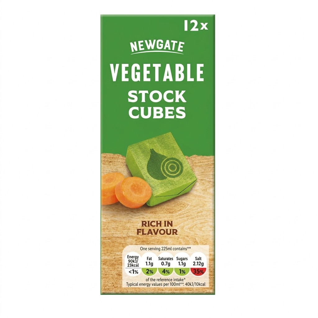 Newgate Vegetable Stock Cubes 120g