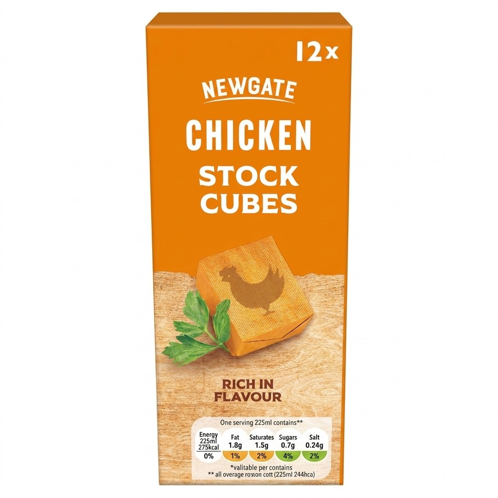 Newgate Chicken Stock Cubes 120g