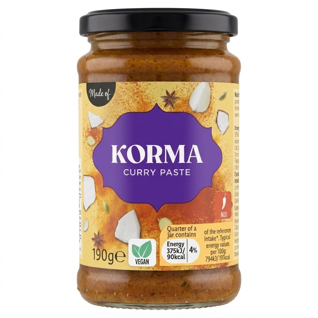Taste & Glory Korma Curry Paste 190g