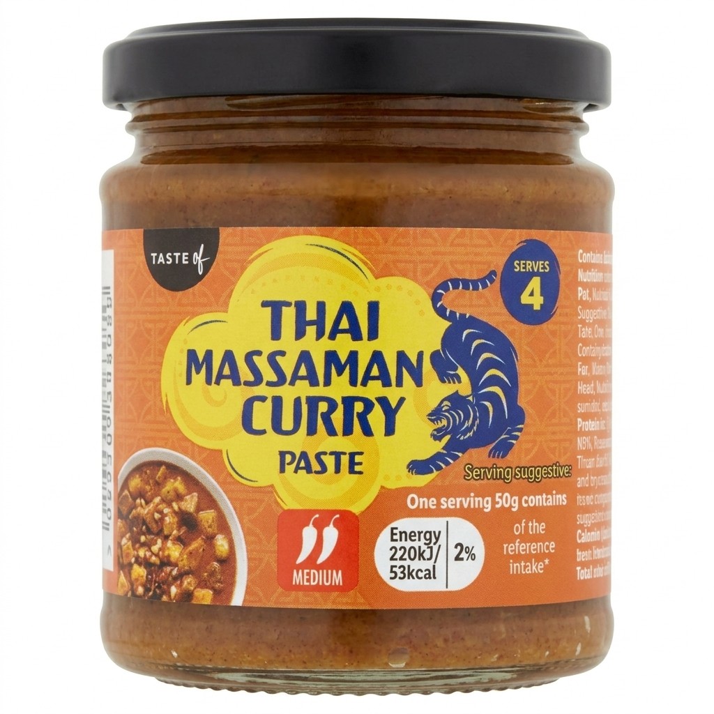 Taste of Thai Massaman Curry Paste 200g