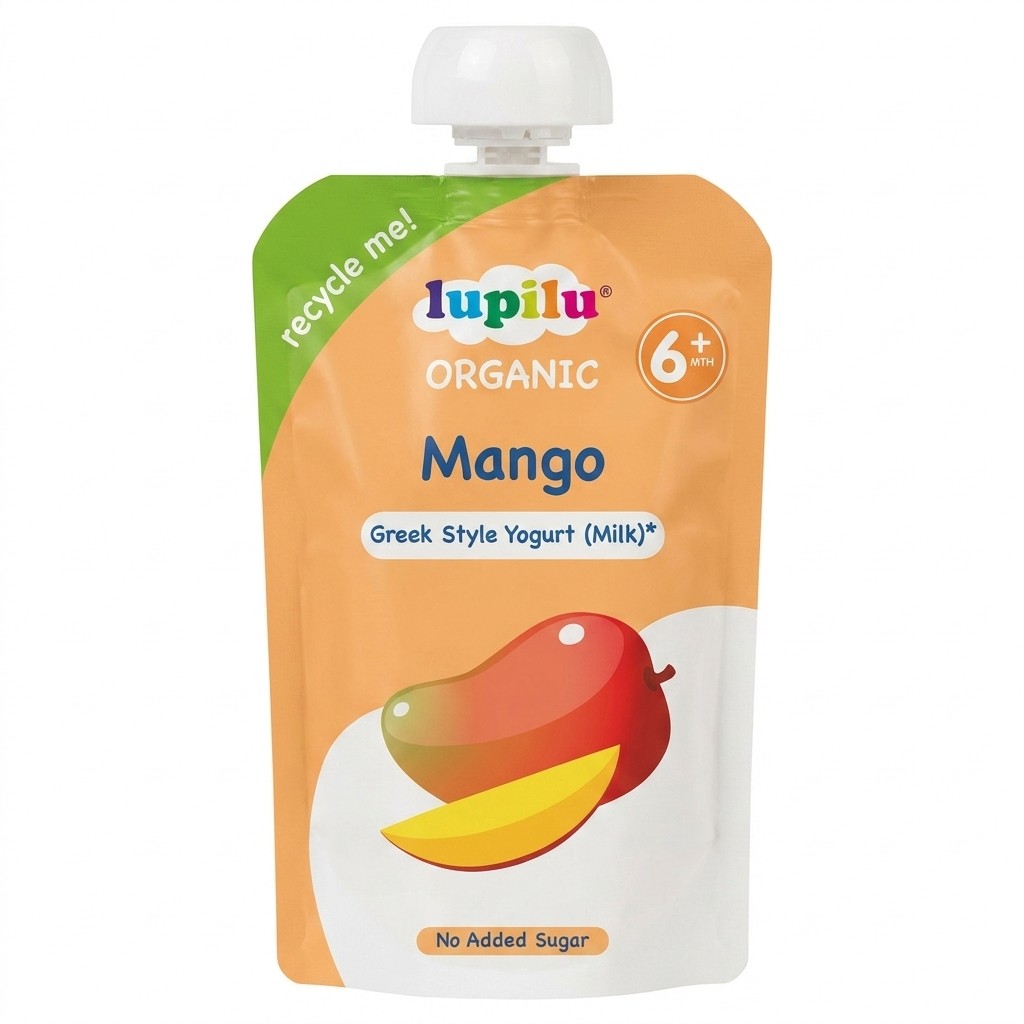 Lupilu Organic Mango Greek Style Yogurt 90g