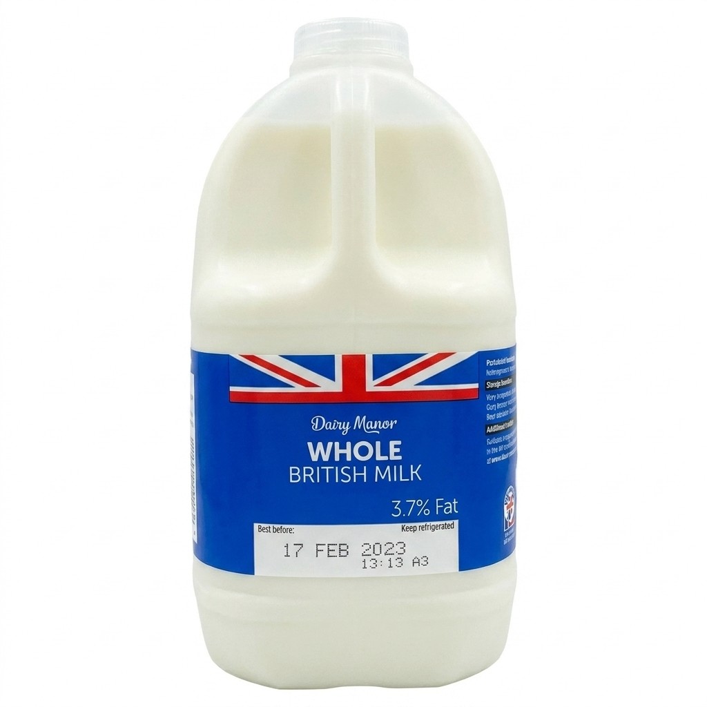 Dairy Manor Whole British Milk 2.272L
