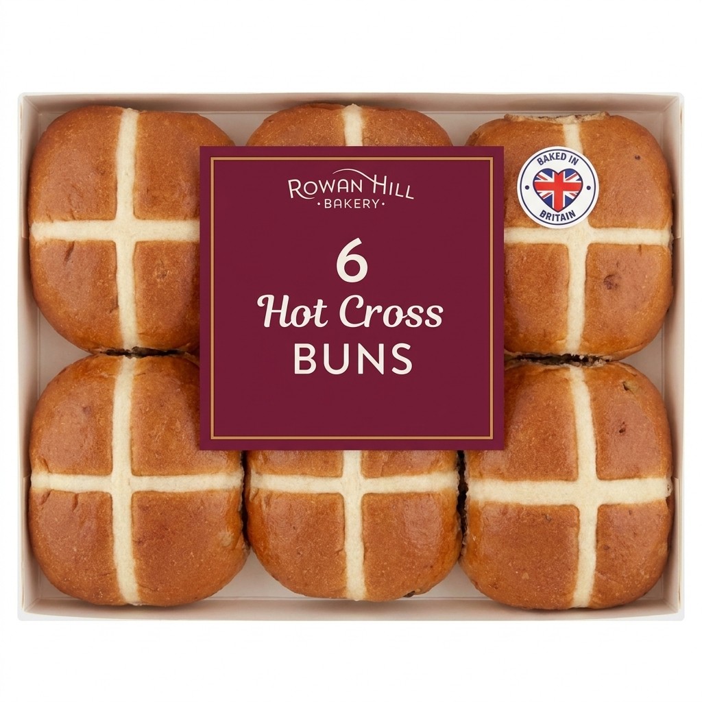 Rowan Hill Bakery Hot Cross Buns 6