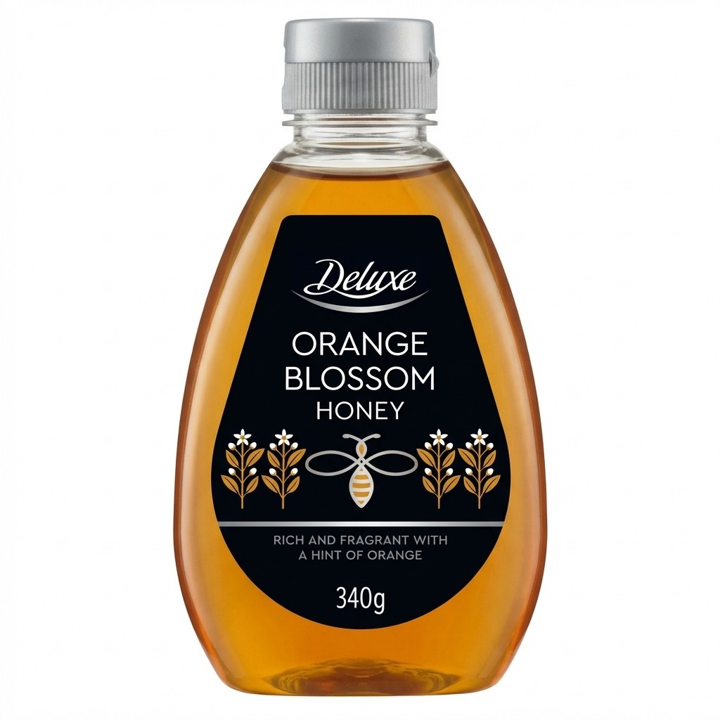 Deluxe Orange Blossom Honey 340g