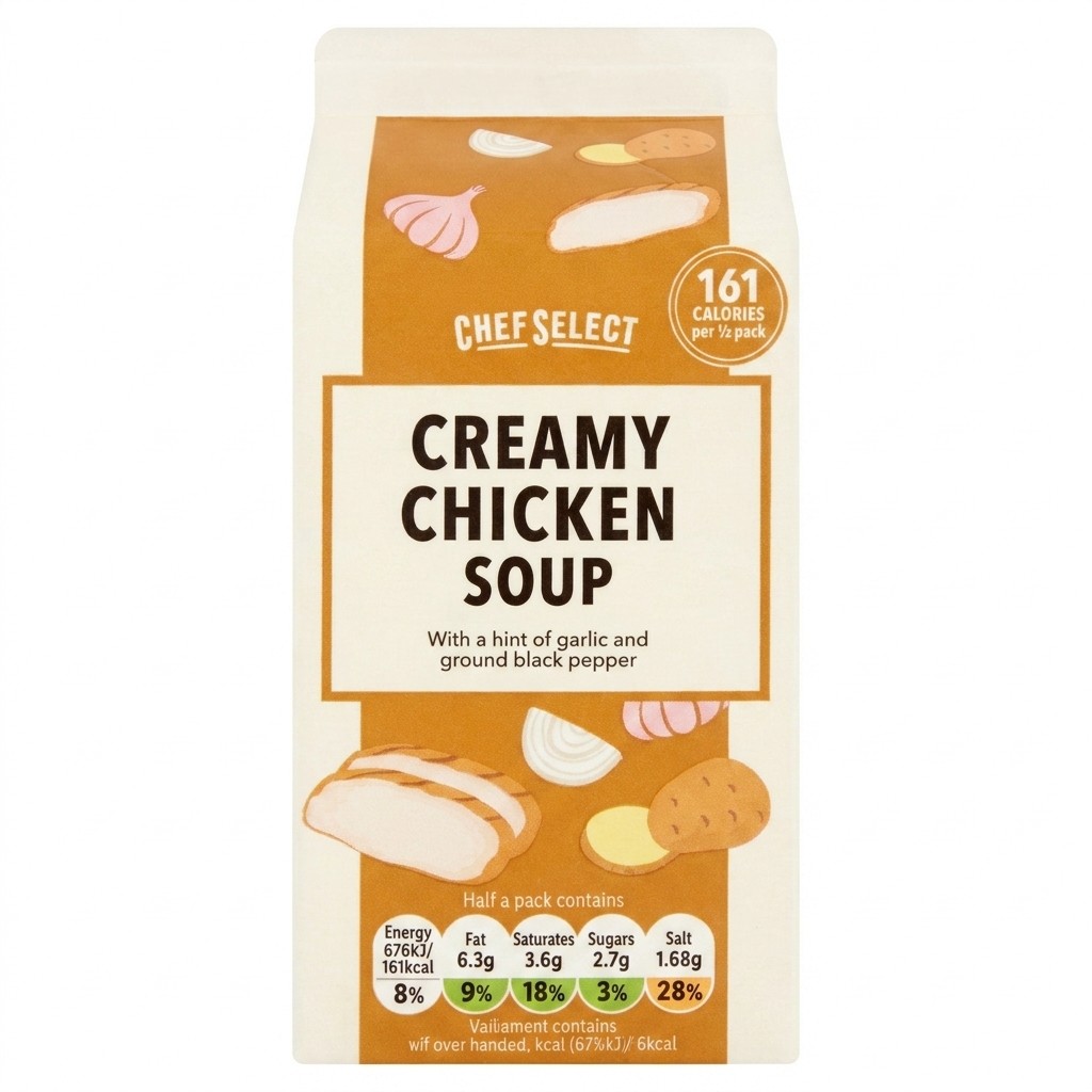 Chef Select Creamy Chicken Soup 600g