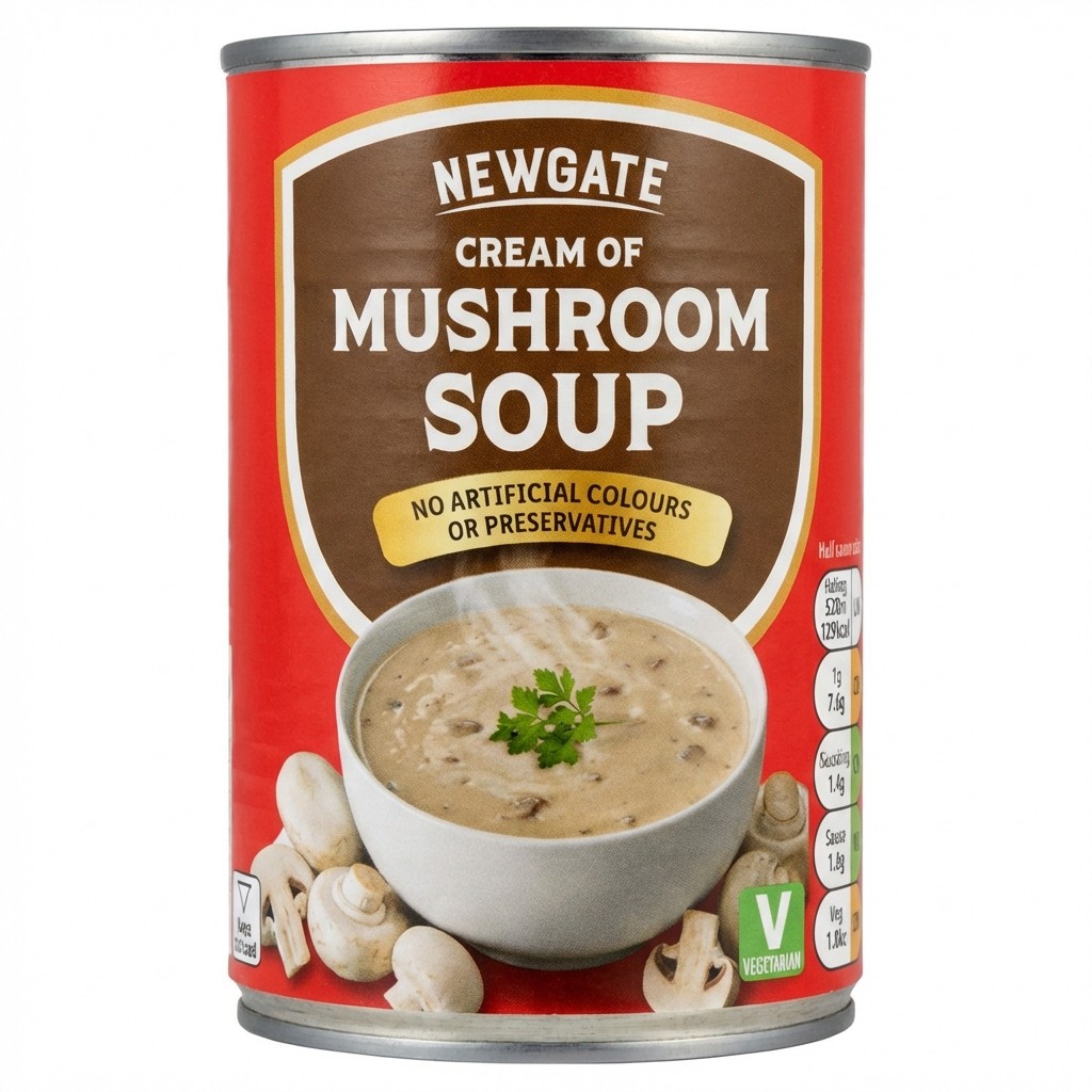 Newgate Cream of Mushroom Soup 400g