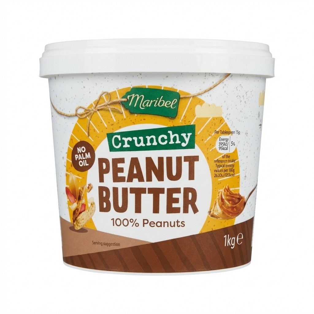 Maribel Crunchy Peanut Butter 1kg