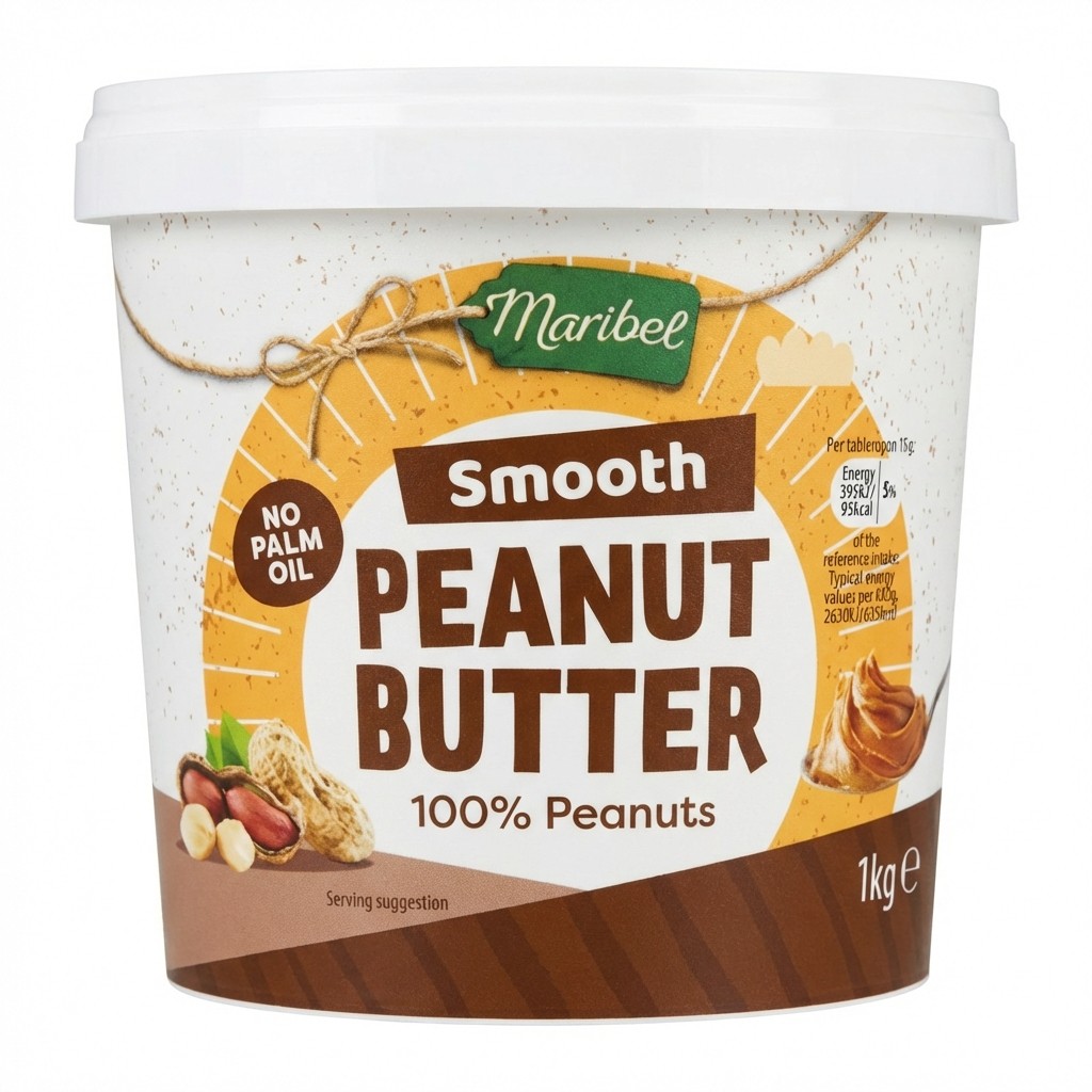 Maribel Smooth Peanut Butter 1kg