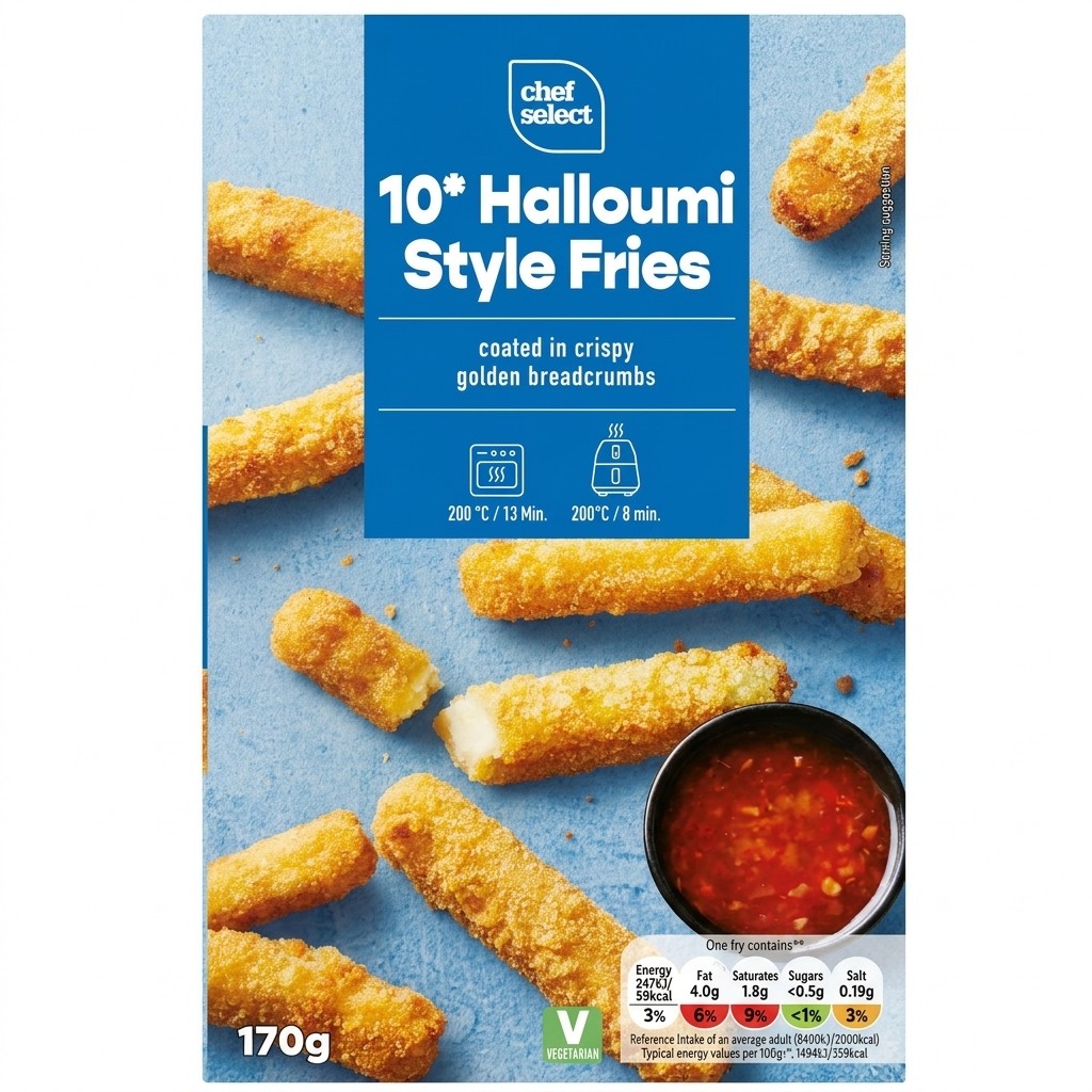 Chef Select Halloumi Style Fries 170g