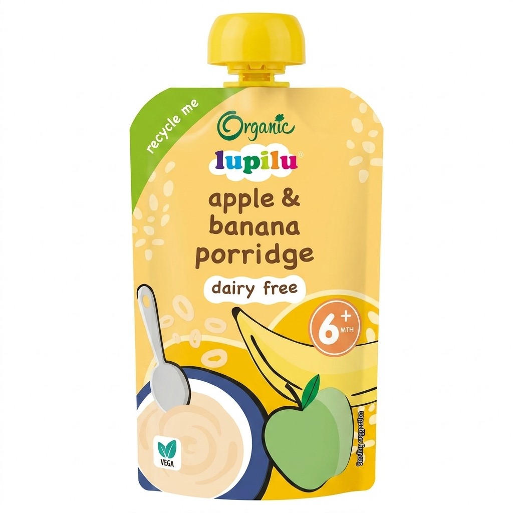 Lupilu Organic Apple & Banana Porridge 100g