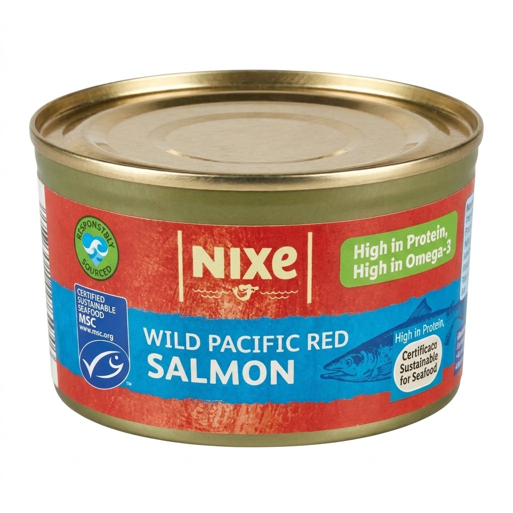 Nixe Wild Pacific Red Salmon 213g