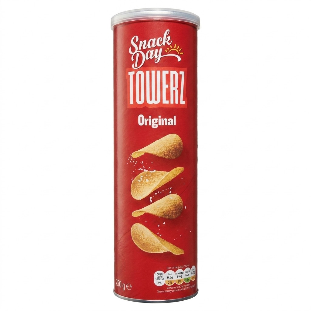 Snack Day Towerz Original 165g