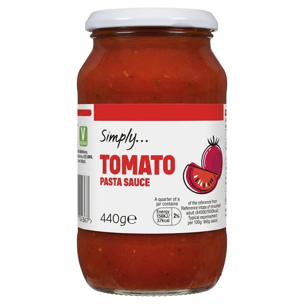 Simply Tomato Pasta Sauce 440g