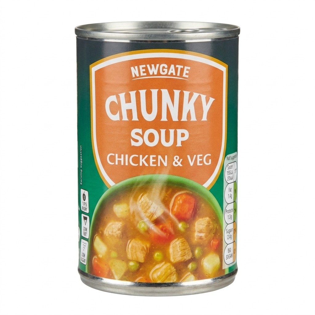 Newgate Chunky Soup Chicken & Veg 400g