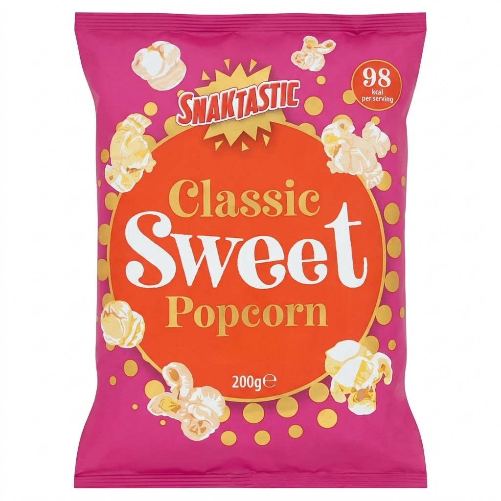 Snaktastic Classic Sweet Popcorn 200g
