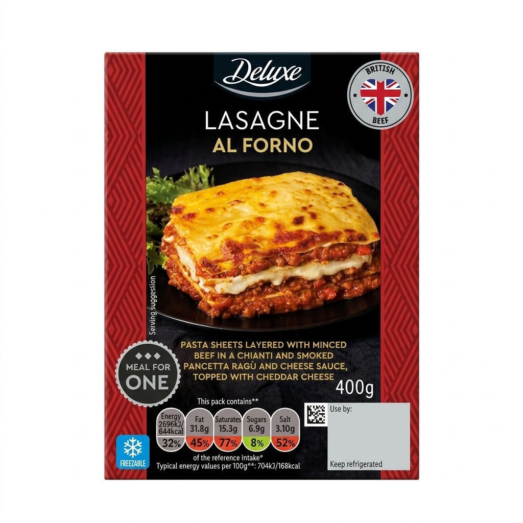 Deluxe Lasagne Al Forno 400g