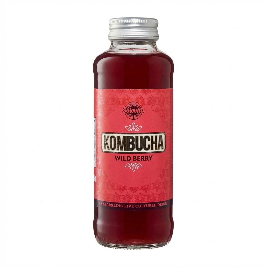 Solevita Kombucha Wild Berry 330ml